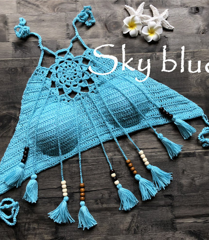 Tassel bohemian swimsuit