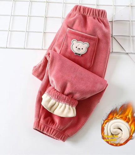 Fashion Corduroy Casual Pants Boys And Girls
