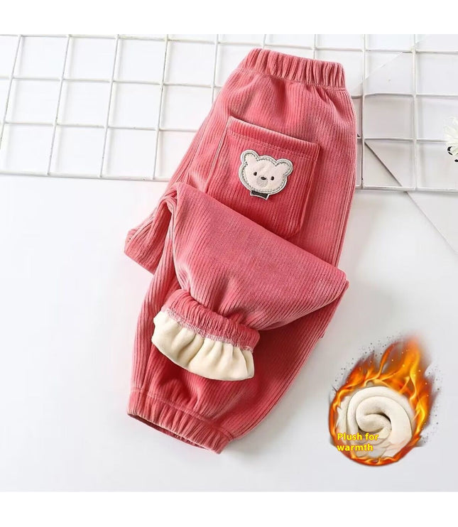 Fashion Corduroy Casual Pants Boys And Girls