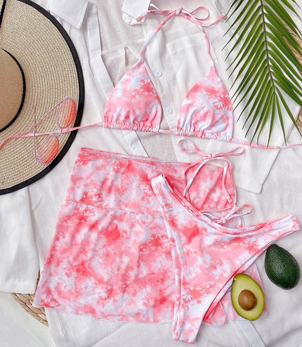 Ladies split swimwear
