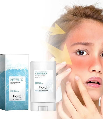 Hyaluronic Acid Face Serum &amp; SPF 50+ Sun Stick – Hydration and Protection in One