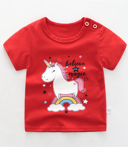 Cotton t-shirts for babies and children