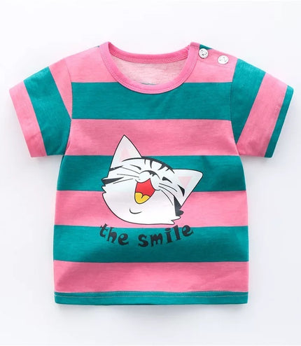Cotton t-shirts for babies and children