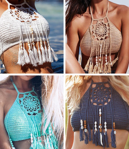 Tassel bohemian swimsuit