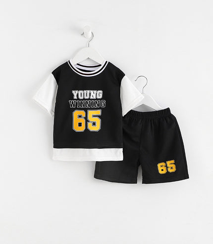 Sportswear Two-piece Set Children's Clothing New