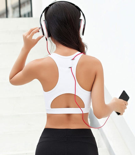 Shockproof sports bra