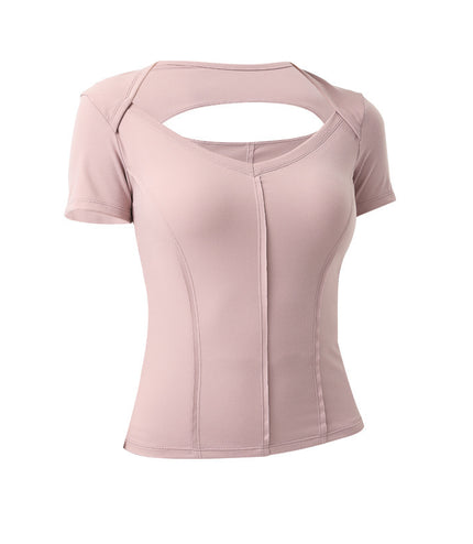 Beauty back yoga top