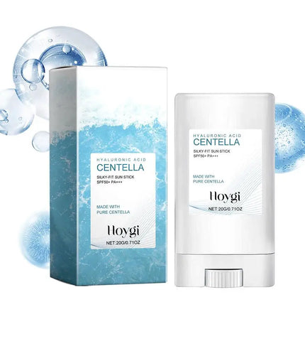 Hyaluronic Acid Face Serum &amp; SPF 50+ Sun Stick – Hydration and Protection in One