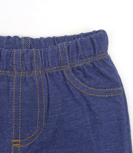A Two-piece Set Of Jeans For Kids
