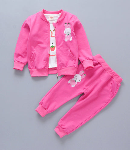 Children's Hoodie Casual Pants Suit