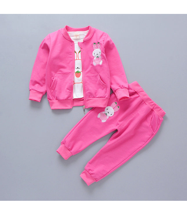 Children's Hoodie Casual Pants Suit