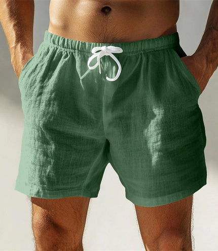 Pure Cotton Casual Solid Color Breathable Outdoor Short Shorts