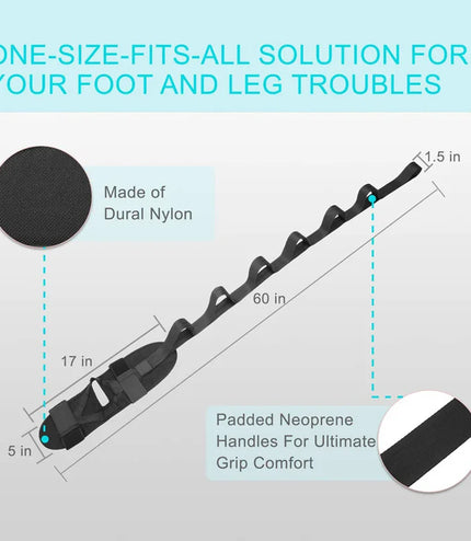 Foot Ligament Stretching Belt Rehabilitation Band For Plantar Fasciitis Leg Training Ankle Joint Correction Sports Rope