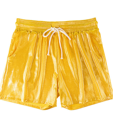 Men's Sports Fashion Statement Lace Up Shorts