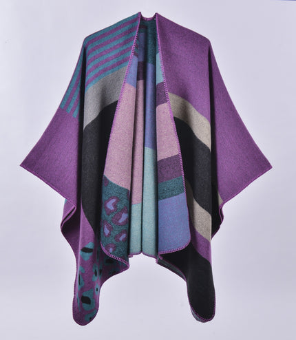 Autumn And Winter Scarf Versatile Lattice Ladies Travel Shawl