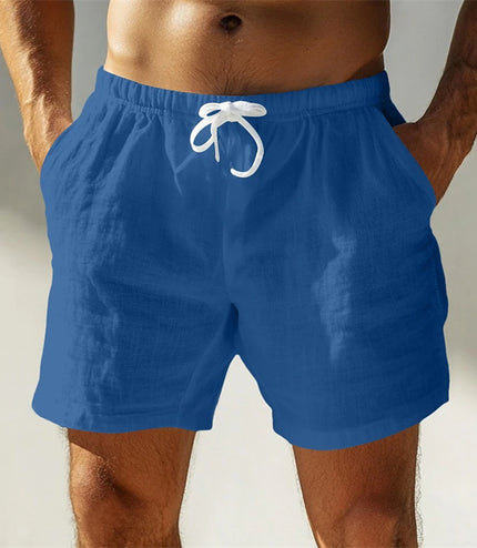 Pure Cotton Casual Solid Color Breathable Outdoor Short Shorts