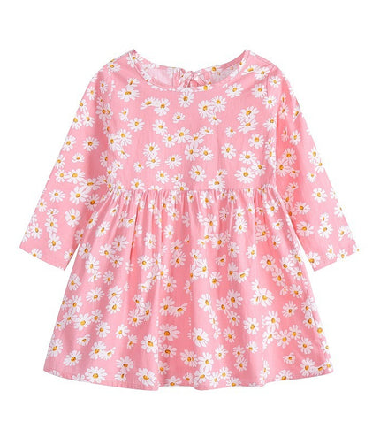 Style Floral Princess Dress Children's Clothing