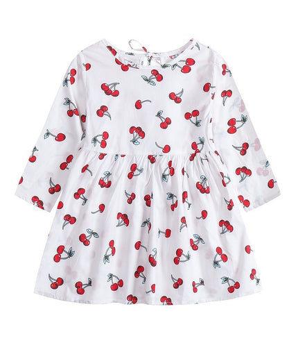 Style Floral Princess Dress Children's Clothing