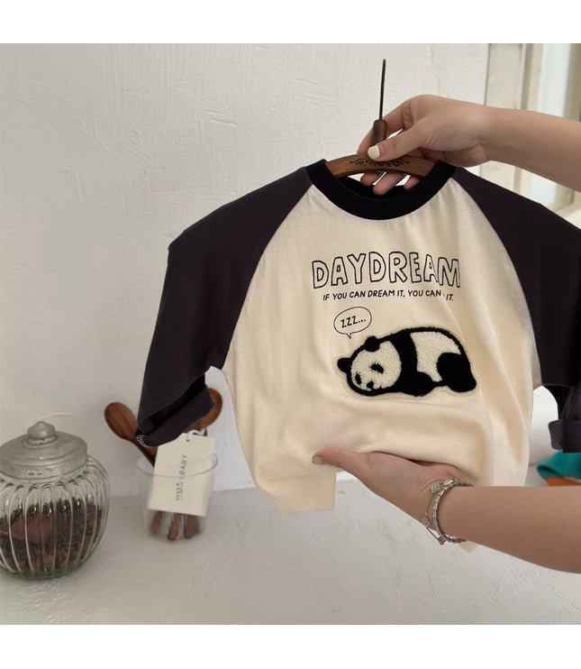 Cotton Spring And Autumn New Children's T-shirt Boys' Long Sleeve