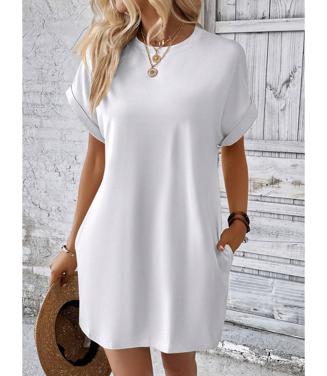 Solid Color Dress For Women