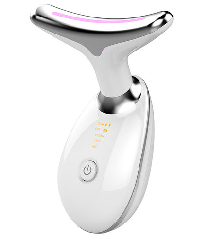 EMS Thermal Neck Lifting And Tighten Massager Electric Microcurrent Wrinkle Remover