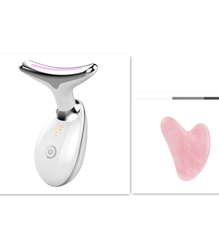 EMS Thermal Neck Lifting And Tighten Massager Electric Microcurrent Wrinkle Remover
