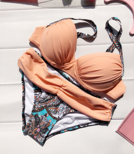 Swimwear Bikini Set Summer Sexy Women Swimsuit Tankini Push Up Bathing Suit Brazilian