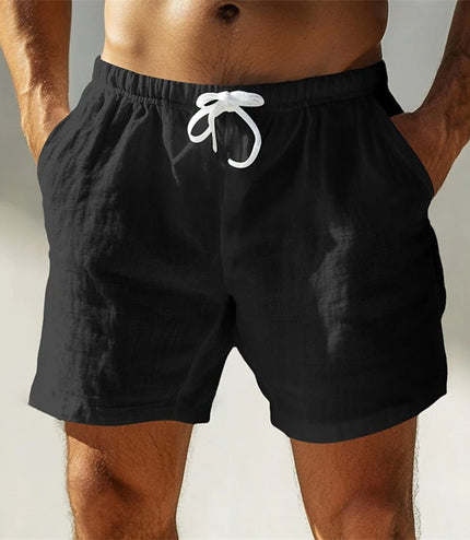 Pure Cotton Casual Solid Color Breathable Outdoor Short Shorts