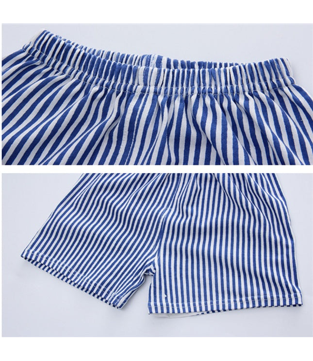 Cartoon Clothing Baby Boy Summer Clothes T-shirt Baby Girl Casual Clothing Sets