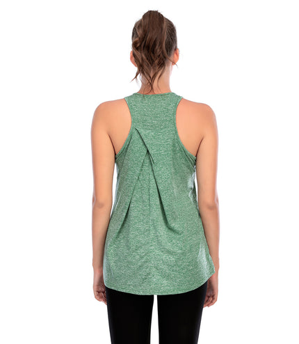 Exercise Yoga Clothes Blouse Running Quick-drying Loose Yoga Vest