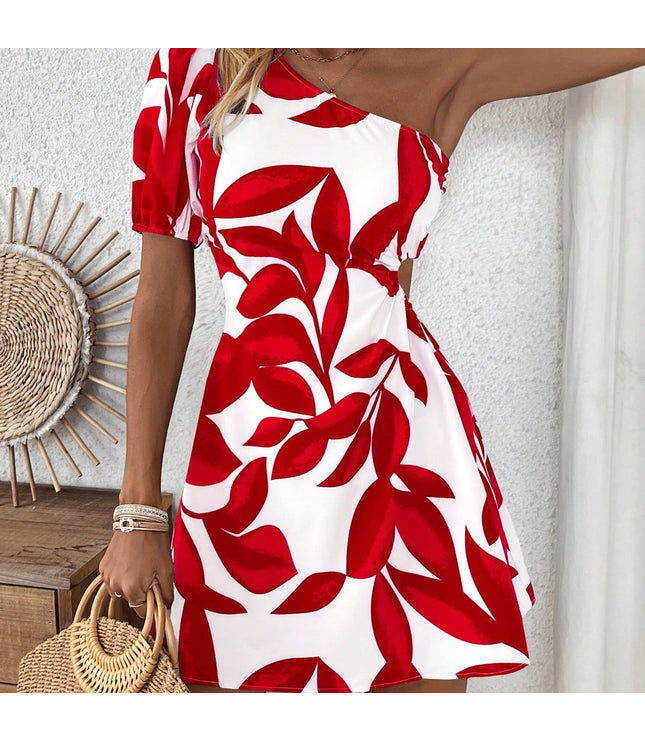 Puff Sleeve Dress For Summer Vacation For New Year Clothes Vacation Beach Outfits Women