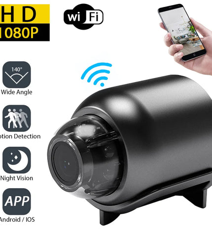 HD 1080P Mini Camera Wireless WiFi Baby Monitor Indoor Safety Security Surveillance Night Vision Camera IP Camera Recorder
