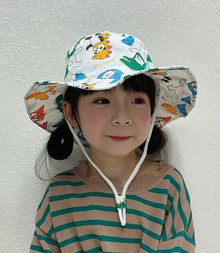 Children's Cotton Summer Sun Protection Hat