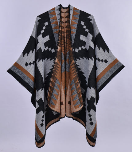Autumn And Winter Scarf Versatile Lattice Ladies Travel Shawl