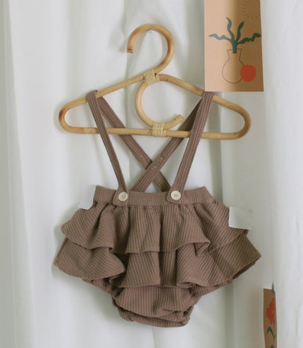 Baby Girl Clothes Spring Summer Linen Cotton Girls Floral Pullover Top Shirt Vintage Suspender Romper Dress Newborn Baby Outfits