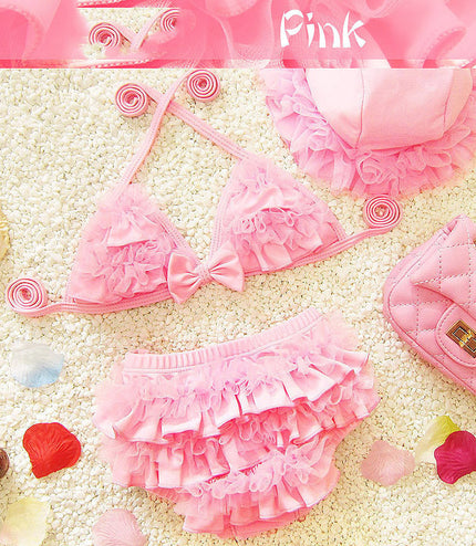 Baby Swimsuit 1 Year Old 2 Children 3 Kids 4 Girls Ins Split 5 Princess 3-6 Months Baby Boom 8 Bikini