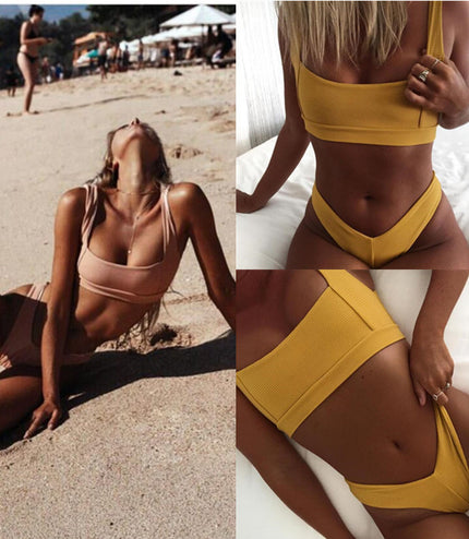 Bikini split swimsuit