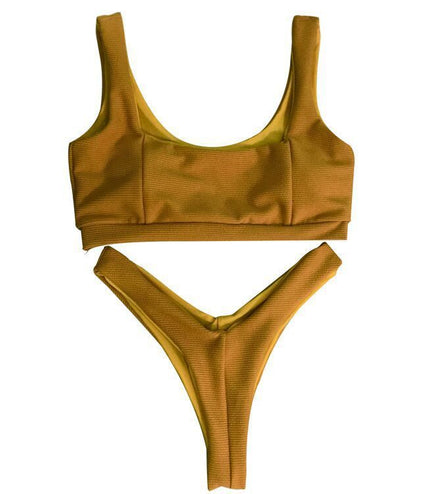 Bikini split swimsuit