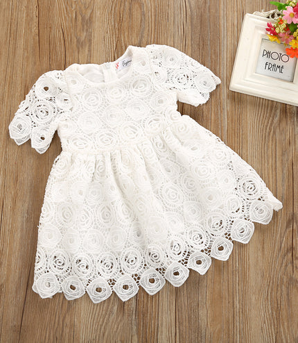 Hollow princess children's clothing dress