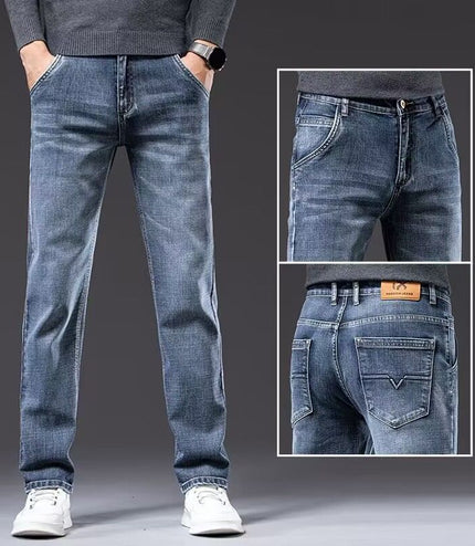 New Loose Straight Stretch Pants For Men