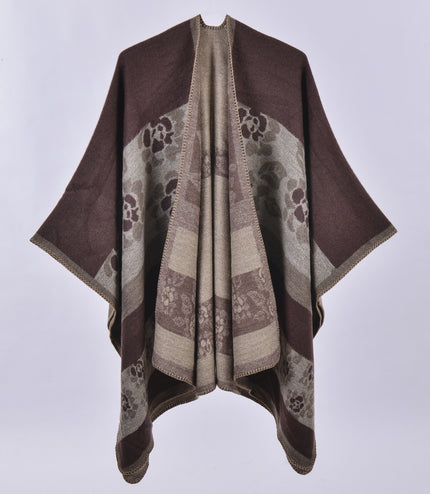 Autumn And Winter Scarf Versatile Lattice Ladies Travel Shawl