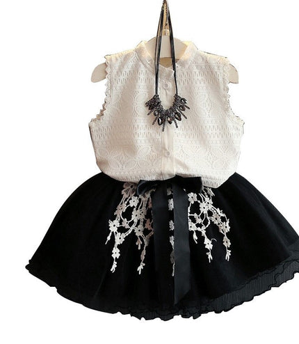 Kids Baby Girls Clothing Sets Summer TShirtsskirt Clothes