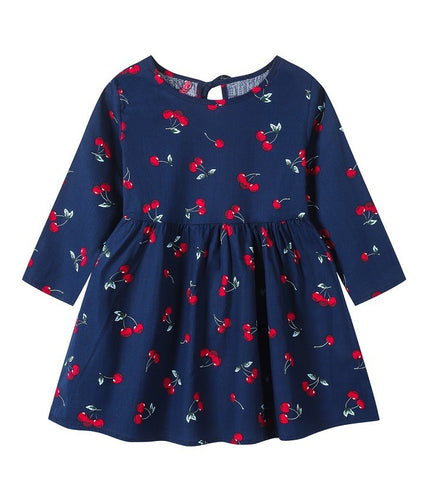Style Floral Princess Dress Children's Clothing