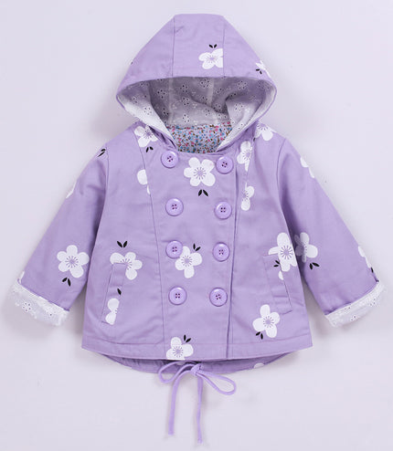 Double-breasted casual children's jacket