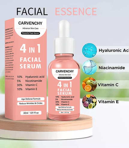Advence Skin Care 4 In 1 FACIAL SERUM