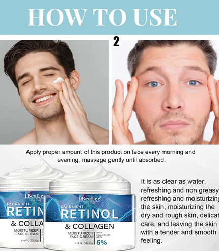 Retinol Face Cream for Men – Hydration, Firmness &amp; Skin Renewal