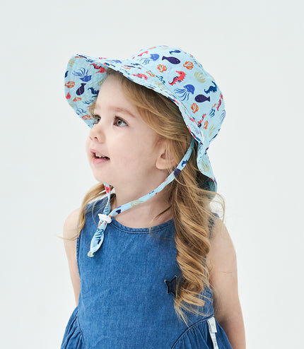 Sunscreen hat for boys and girls