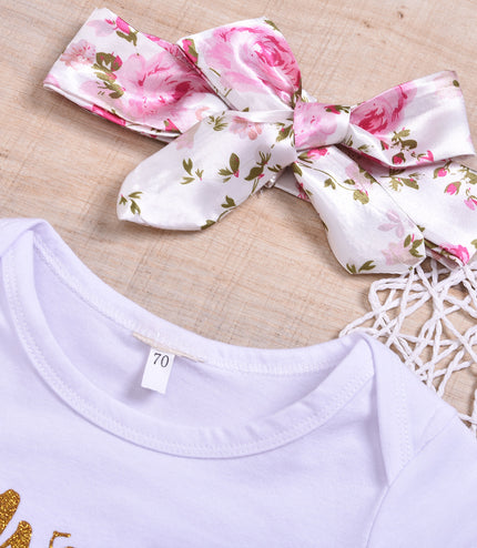 Baby girl summer suit
