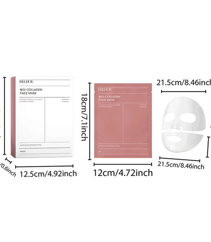 Bio-Collagen Face Mask – Deep Moisturizing &amp; Overnight Skin Renewal