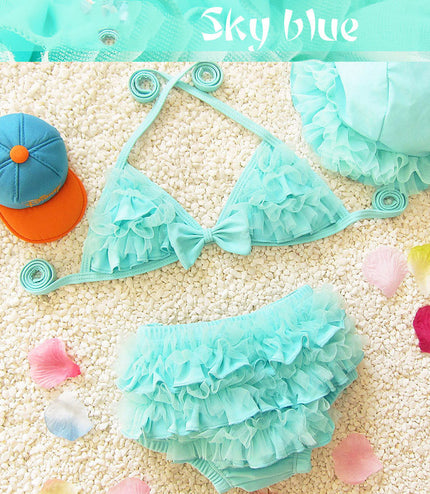 Baby Swimsuit 1 Year Old 2 Children 3 Kids 4 Girls Ins Split 5 Princess 3-6 Months Baby Boom 8 Bikini